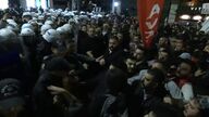 Una protesta propalestina en Estambul acaba con enfrentamientos con la policía